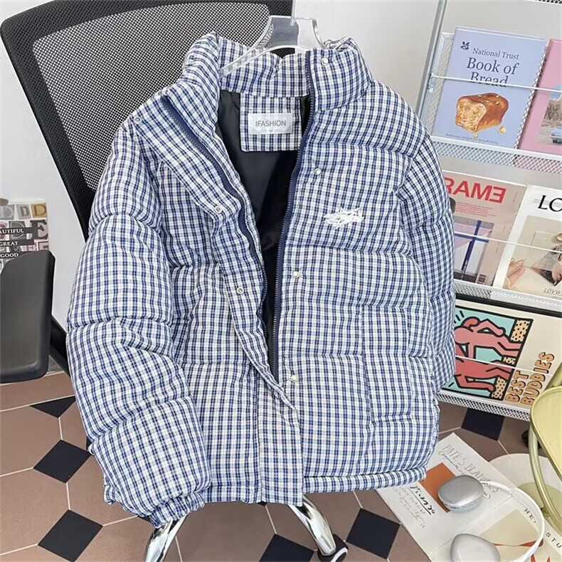 棉衣冬季新款保暖立领防水面包服情侣男女装外套潮流TT23P78,男装棉衣,星座1013-5