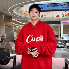特P5控98高品秋冬季连帽毛衣男复古慵懒风针织衫毛衣外套MYL3336，男装针织衫/毛衣，电商B370