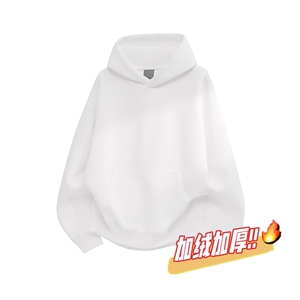 外套加绒奥粒绒卫衣无帽绳连帽重磅500克潮棉男 RH5302JR-P55图片