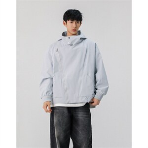 2026三种穿法无影墙双拉链机能风大码M-5XL夹克男JK77977P85控138，男装夹克，星座227-7