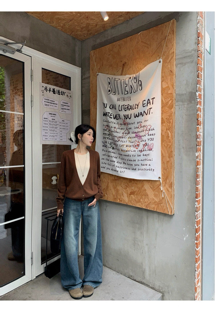 2025年秋季时尚百搭通勤简约休闲女士针织衫,针织衫/毛衣,琳尚羊绒