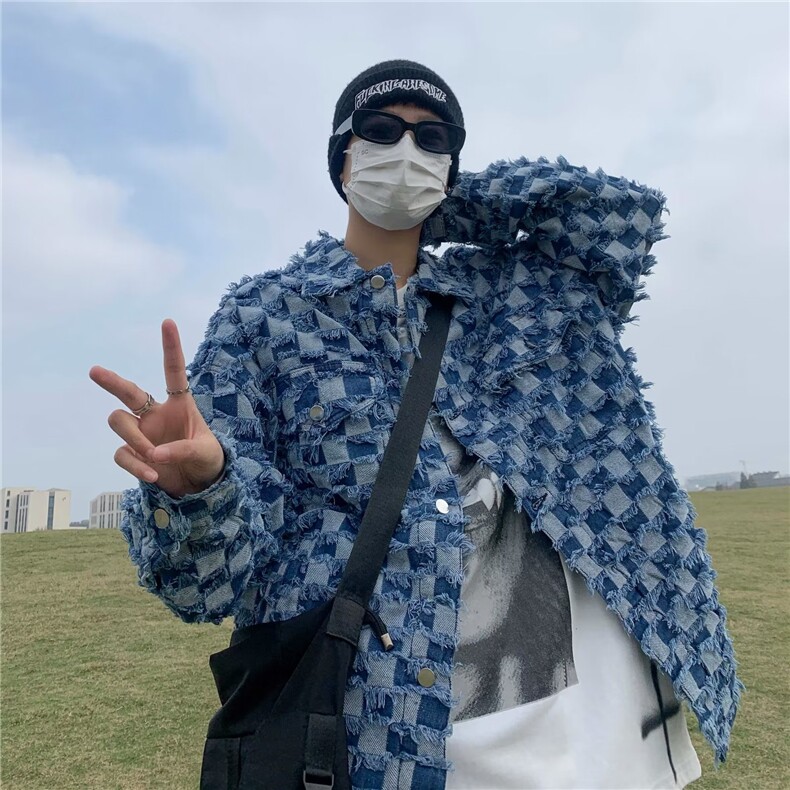 秋季青春流行男夹克文艺潮外套W028P75,男装夹克,星座1116-2