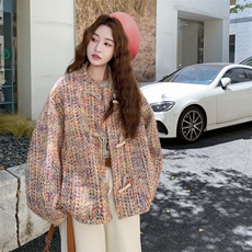 【新品有货】彩色编织小香风外套2C213-903-P165-K238，女装短外套，2C213