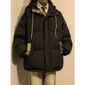 XZ102B-1潮风外套男女同款新款棉衣XZ102B-1-M6632P125图片
