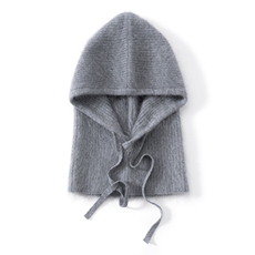 2026年秋季时尚百搭通勤简约休闲冬季羊绒针织帽，帽子，思琳羊绒