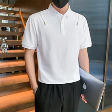 23男士翻领T恤polo衫A210-3303-p5570%棉%聚酯纤维5%氨纶，男装T恤，电商A210