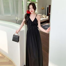 2024年夏季吊带连衣裙时尚潮流,女装连衣裙,萌依族, 2024年夏季吊带连衣裙时尚潮流,女装连衣裙,萌依族,