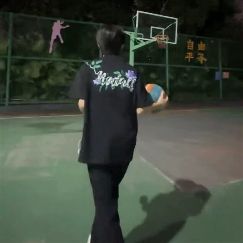 【现货】DAT45-1-特P38紫色玫瑰印花短袖T恤夏季宽松男女半袖体恤,男装T恤,星座603-2