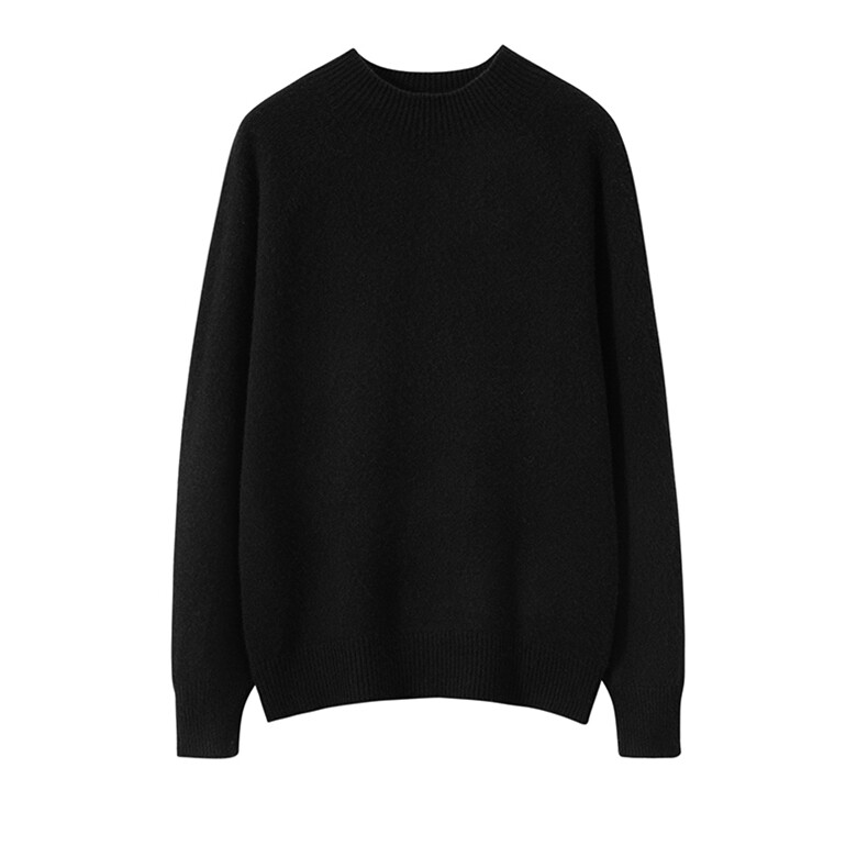 高品质男士羊绒套衫35%羊绒秋冬保暖纯色简约高领设计舒适百搭男装，男装羊绒套衫，温伦斯特羊绒