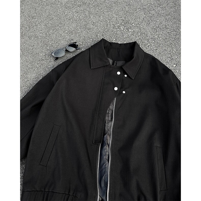 【25春现货】JK1023-P53特控88大码设计感夹克短款外套,男装夹克,电商D232