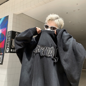 E23 P48春秋男女同款新款卫衣男生套头衫时尚宽松打底衫图片
