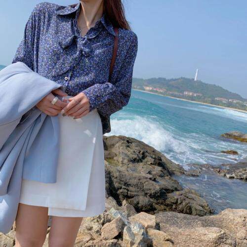 【现货】气质显瘦花色衬衫，女装衬衫，郭郭家