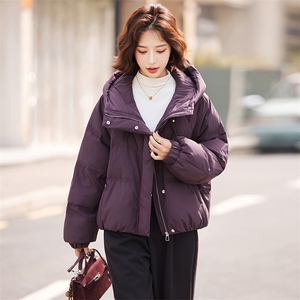 【现货】短款羽绒服女冬2024今年新款洋气时尚加厚保暖面包服外套图片