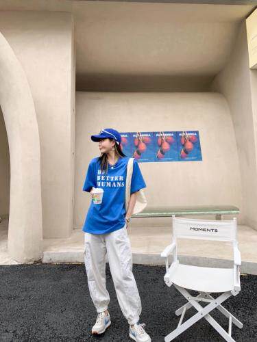 跑量款休闲T，女装，Alissa Lin