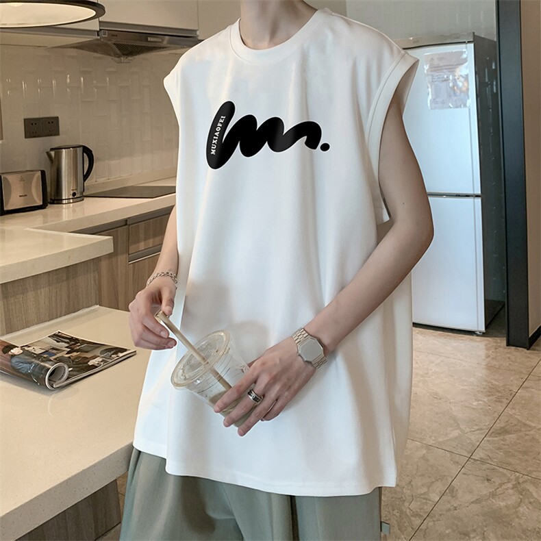 量大优可提供视频2024夏美式麂皮绒背心HD019-1-BP2449-P18,男装背心/马甲,电商019-1