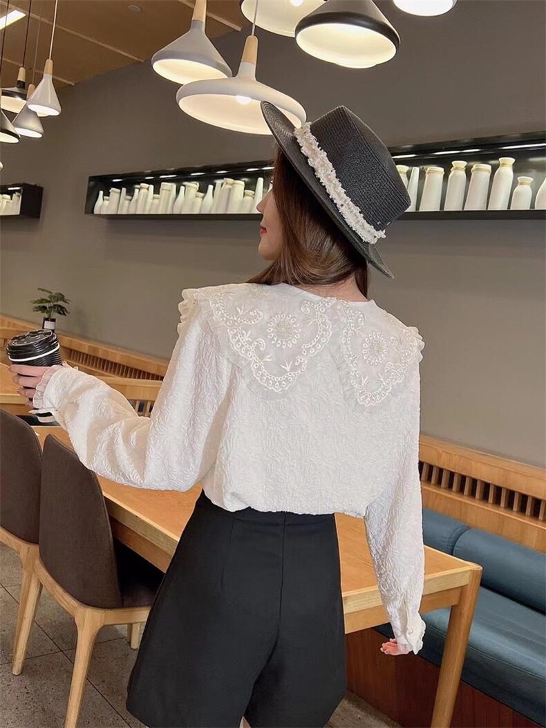 2022年春装衬衫，女装衬衫，玫瑰神话