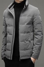 冬新新款羽绒服男立领中年男士休闲外套上衣爸爸装YYYR07863-P245，男装羽绒服，电商B212（原钱塘6029）