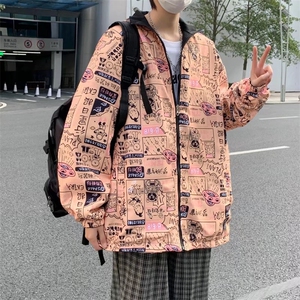 潮流夹克潮男春季双面穿夹克J030P60图片