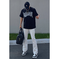 秋季美式ins高街hiphop大众休闲长裤货号K736P55，男装休闲裤，电商A063