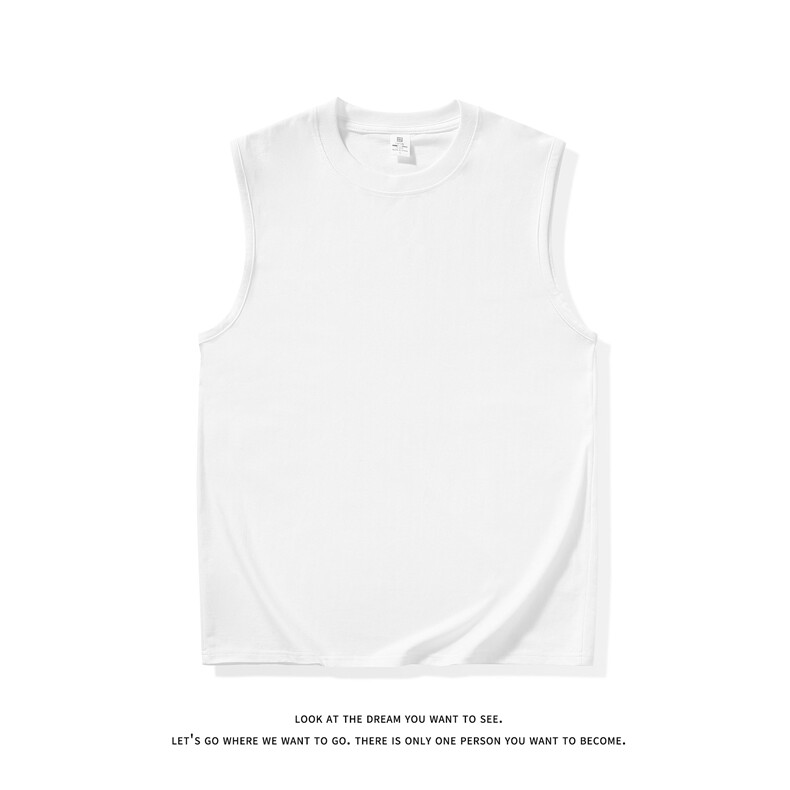 简约风街头圆领无袖T恤男女宽松型舒适百搭运动背心B3918-特价P16，男装背心/马甲，电商A007