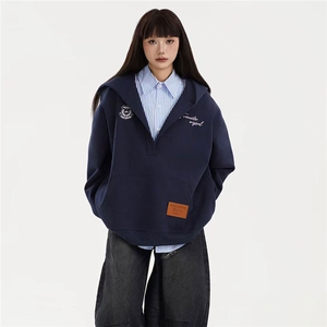 网络图慎用!图片只做展示大货已到美式大V领连帽卫衣WY78069P65,男装卫衣,星座226-2