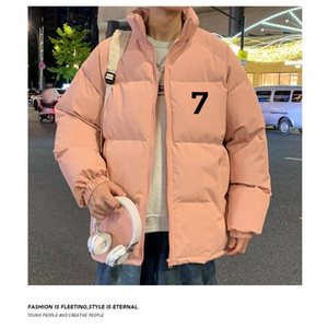 面包服男生秋冬季韩版潮流加厚棉服立领潮牌ins宽松痞帅棉衣外套