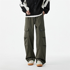 户外机能风秋季新款潮流双褶设计宽松冲锋裤B315-K829-特p35控68，男装休闲裤，电商B315