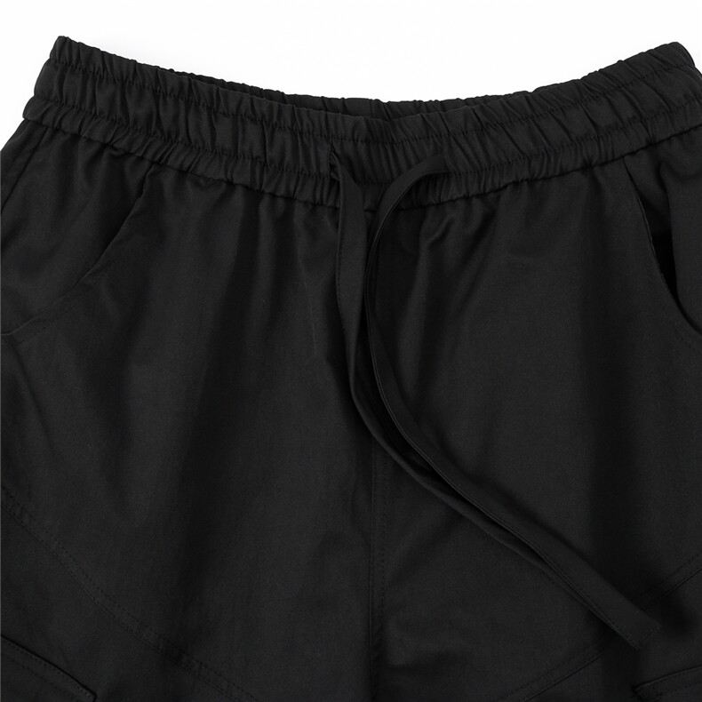 秋季加厚休闲裤港风宽松直筒伞兵裤机能工装裤男女K10199-P38,男装休闲裤,电商A099