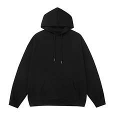 抖音直播品质25年春季新款拼接套头休闲连帽卫衣W888P25，男装卫衣，电商A030
