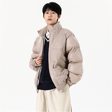2025新款冬季立领PU皮棉服男士保暖皮衣棉衣外套XZ212-QPY027-P95，男装皮衣，星座212