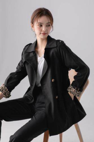 风衣2021秋装新款，女装风衣，海派甜心