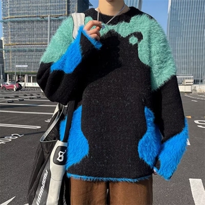原宿日系慵懒毛衣文艺潮流时尚百搭新款ins流行简约MZ941-P52图片