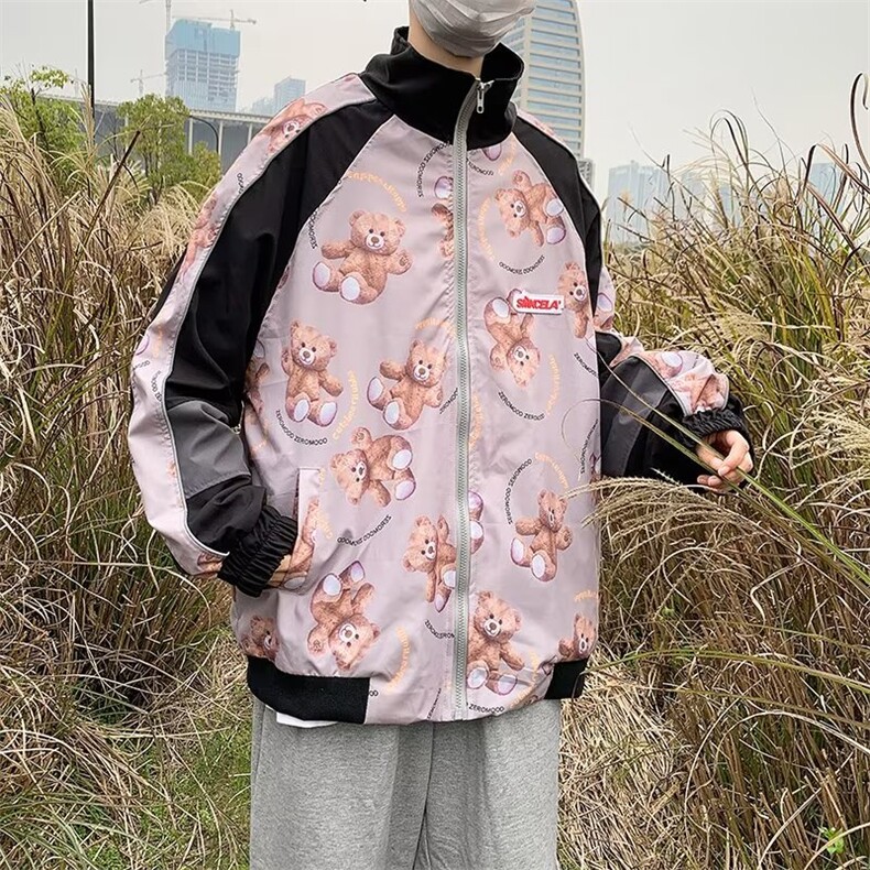 美式高街小众破反光夹克外套ST01P50,男装夹克,星座1116-2