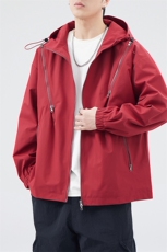新款现货户外连帽夹克男三防冲锋衣外套JK815-P70，男装夹克，星座1204-3