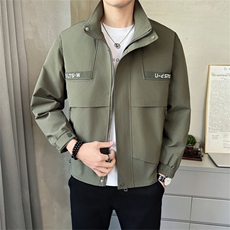 店主风春季新款工装休闲立领夹克高品质外套男潮JK161-P125，男装夹克，电商A413