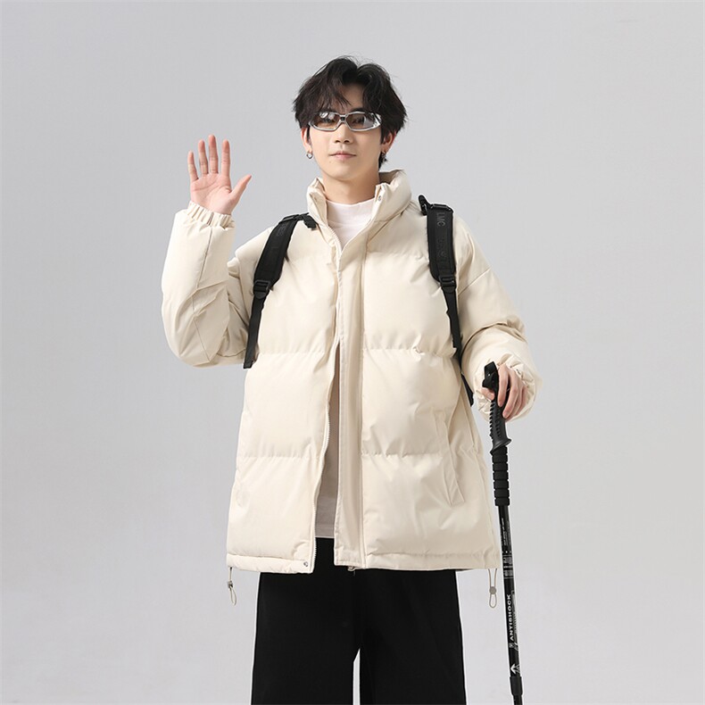 主推！三防面料加绒加厚立领大码棉衣羽绒服男MY1266-特批68，男装羽绒服，星座610B-1