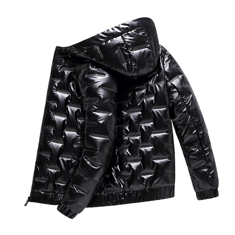 时尚冬季棉服男士冬季高端潮流外套男加厚上衣连帽服短款夹克上衣,男装棉衣,电商B212（原钱塘6029）