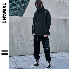2021春秋季新款潮牌大口袋插色工装裤男士运动休闲裤A438-5128，男装休闲裤，电商A438