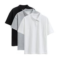 夏季新款港风日系假两件POLO领短袖T恤男insXZ213-TX21-P35控58，男装T恤，星座213