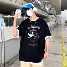 男圆领T恤宽松短袖T522P30，男装T恤，星座1116-2