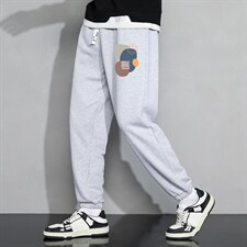 休闲裤男22秋冬新款舒适百搭运动裤潮牌修身工装裤学生卫裤Z909，男装休闲裤，星座815-2