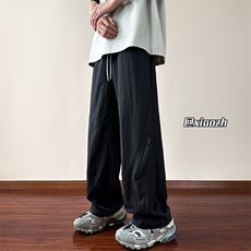 XZ616夏季重磅设计感双线拉链防水速干冲锋裤TY1032P30控58，男装休闲裤，星座512A（原616）