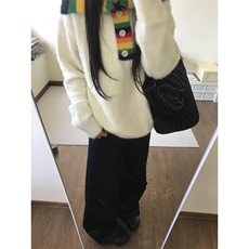 【有货】彩虹高领毛衣男女仿貂毛针织衫外套MY451CC-特P60，男装针织衫/毛衣，星座1007（原301D）