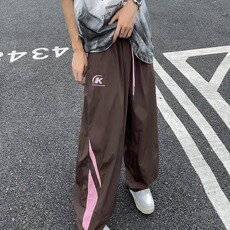 直筒长裤潮时尚潮牌青春流行百搭运动裤宽松型休闲裤，男装休闲裤，星座716-2
