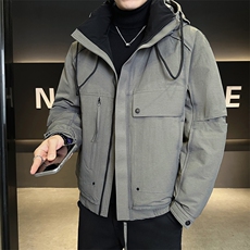 备货万件数据男士羽绒服标50户外工装男外套B317/Y165/P285，男装羽绒服，电商B317