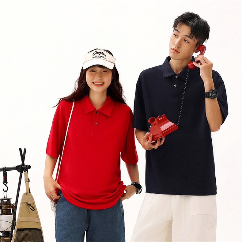 40支双纱珠地240克8色S-3XL65%棉35聚酯纤维男女款T恤,男装T恤,星座301D-4(原星座1004-4）