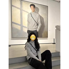 高品质春装新款老钱风美式高街鱼骨纹斜拉链解构高领卫衣长袖t恤，男装T恤，电商A486