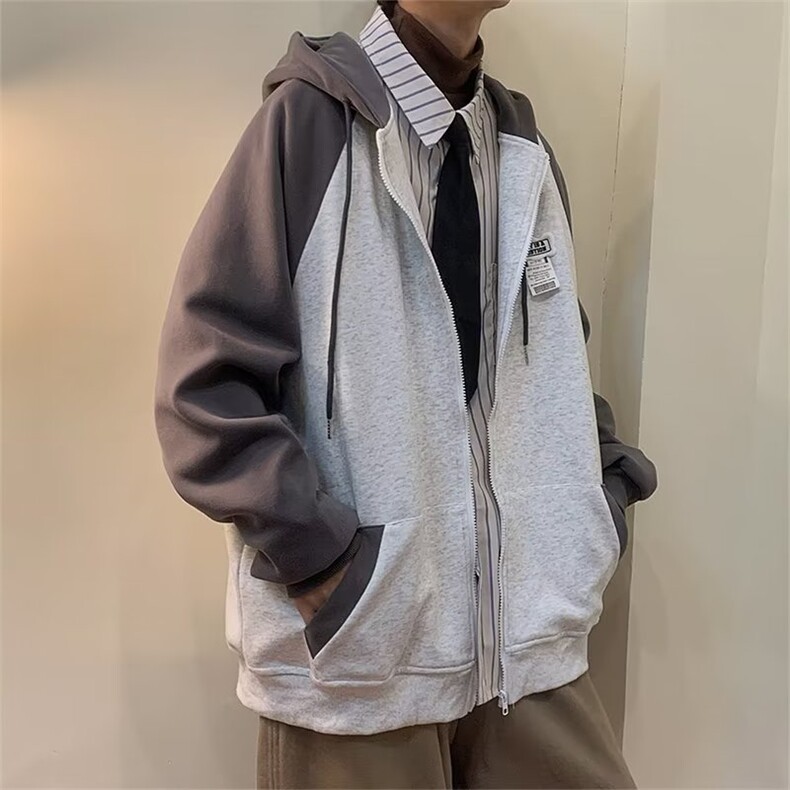 男2023年秋季新款卫衣长袖外套上衣HW13P40,男装卫衣,星座1116-2
