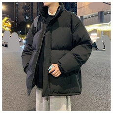简约男秋冬季加厚防寒棉服外套宽松休闲棉衣气质上衣，男装棉衣，星座1013-1