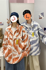 910A-Y114-P75控98秋装新款情侣撞色休闲夹克韩版学院风外套，男装夹克，星座910A